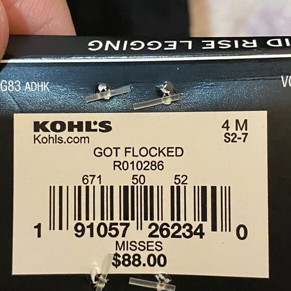 Rock & Republic Got Flocked Kashniere Leggings 4 - Picture 10 of 16